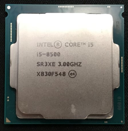デスクトップPC i5-8500 win11 動作確認済み　ジャンク扱い Intel Core i5-8500 動作確認済 ① Core i5 CPU win11 ジャンク扱い i5