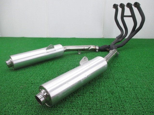 GSX1300Rハヤブサ マフラー 24F0/24F0A スズキ 純正 中古 バイク 部品 GW71A 24F0 24F0A 機能的問題なし フルエキ ノーマルマフラー
