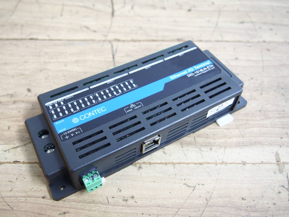 DIO-1616LN-ETH Ethernet デジタル入出力 e-TREND｜コンテック N 