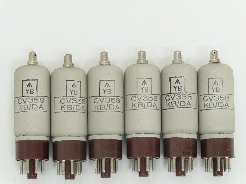 □□Mullard CV358 KB/DA 真空管 6本 ムラード□□231003114J