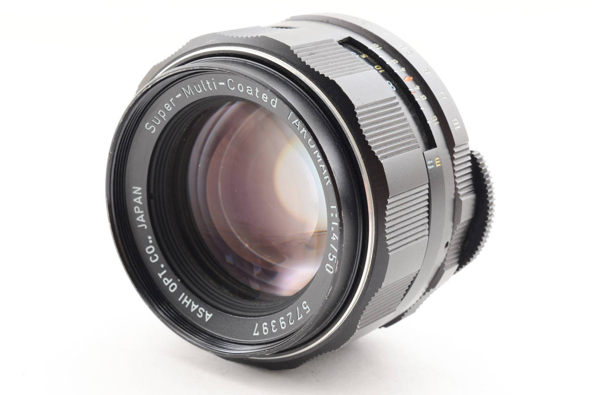 ☆良品☆PENTAX ペンタックス Super Takumar 50mm F1.4 M42 No.5729397