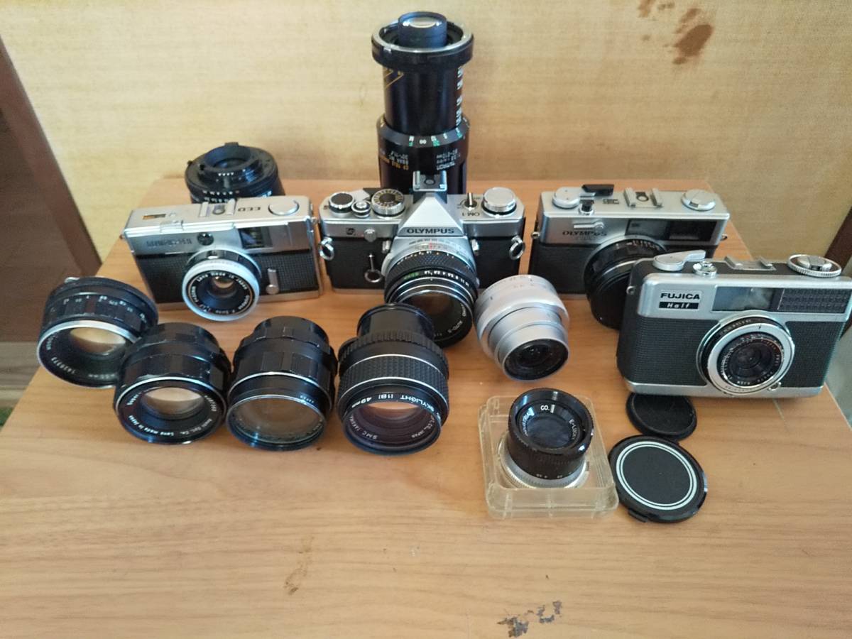 ■□ジャンクカメラ　ジャンクレンズまとめて□■