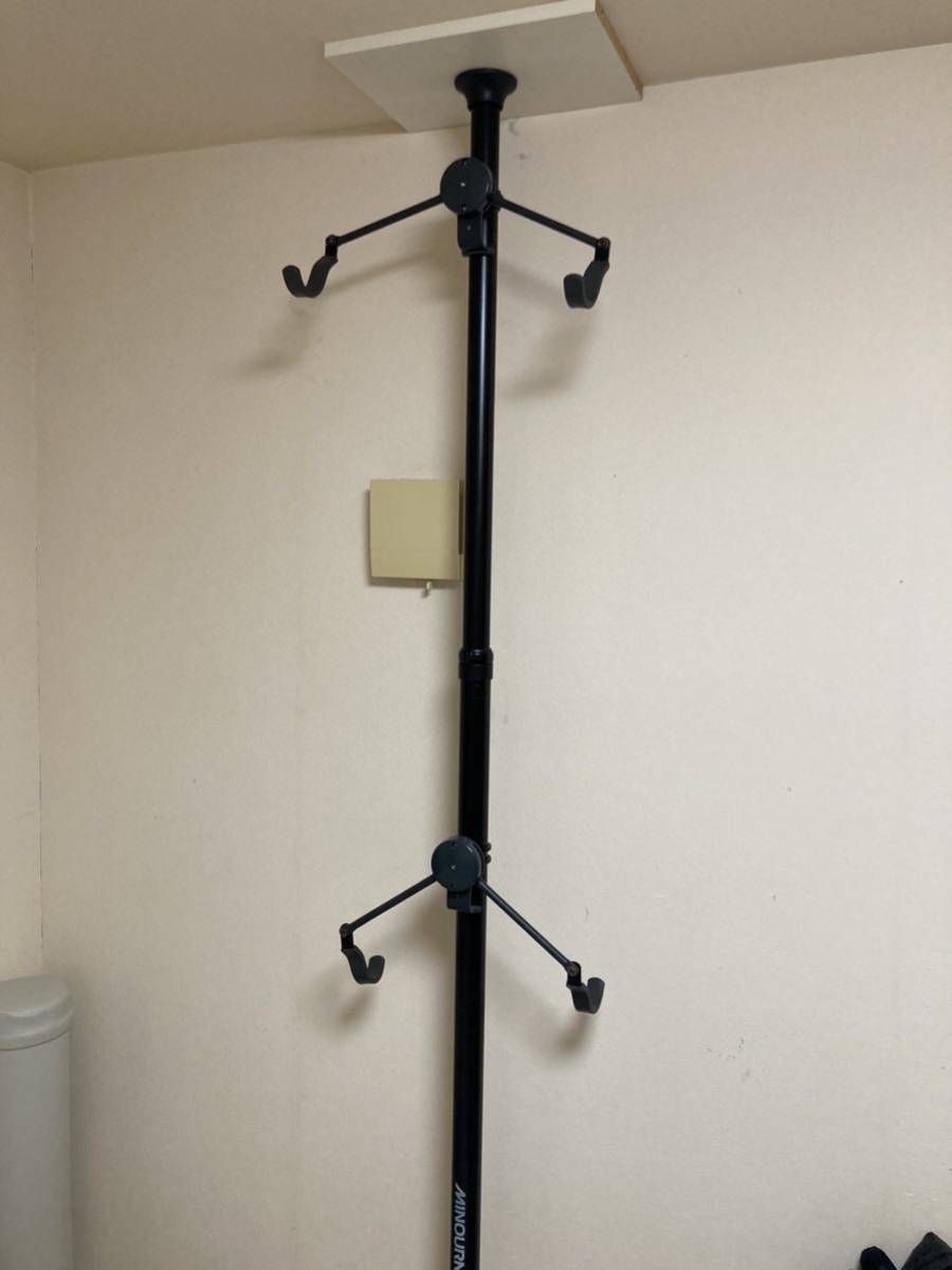 ミノウラ バイクタワー10 バイクスタンド ○ロードバイクディスプレイ用品ミノウラバイクタワー10 2台用自転車保管