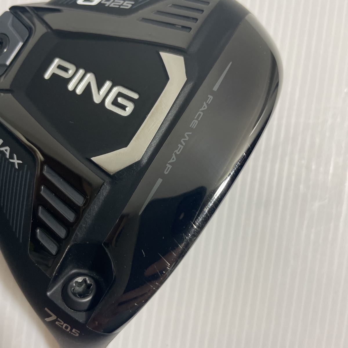 良品 PING G425 MAX 20.5° 7W用 FW用 フェアウェイウッドヘッドのみ