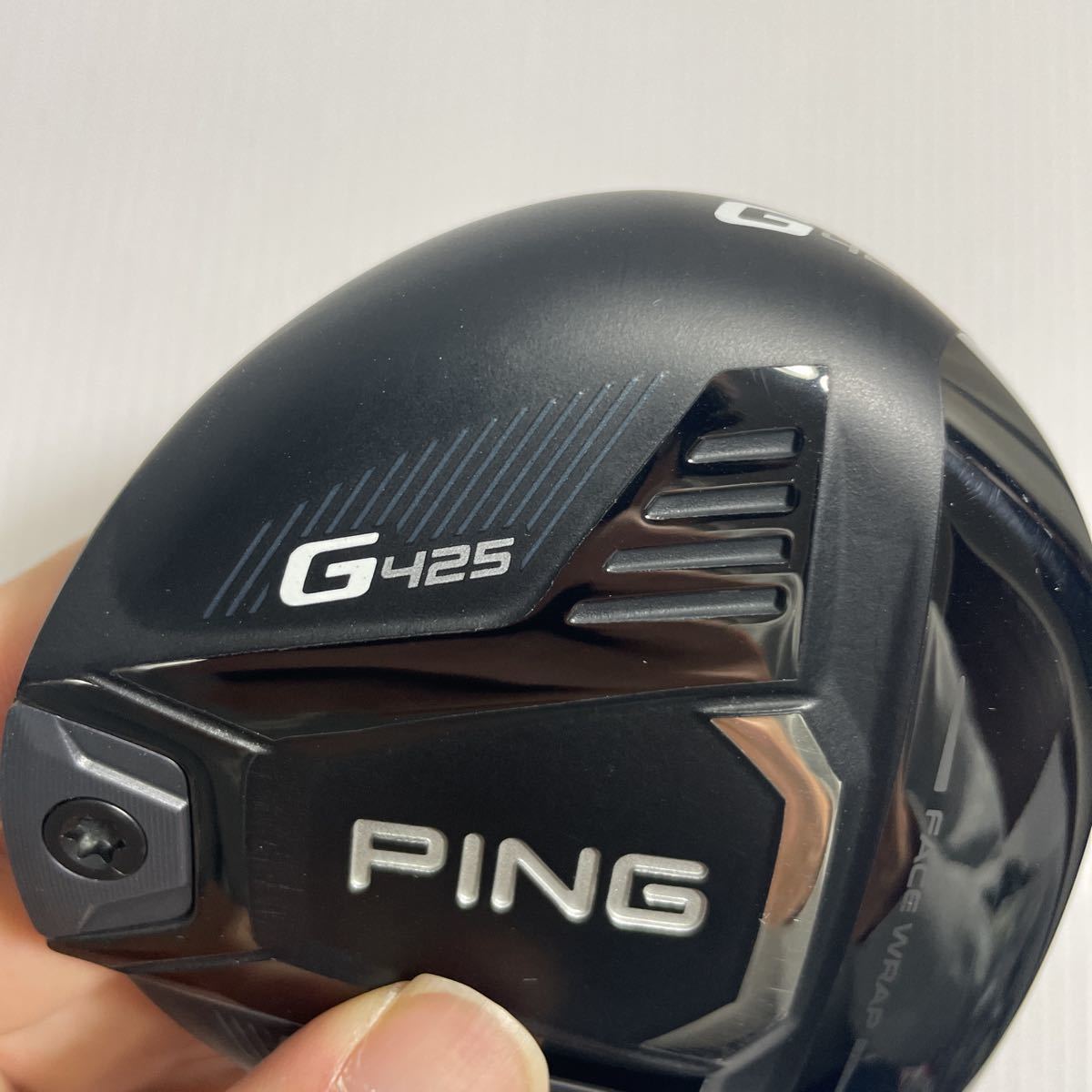 PING G425 MAX 7W ヘッドのみ ヘッドカバー付 良品 良品 PING G425 MAX 20.5° 7W用 FW用 フェアウェイウッドヘッドのみ