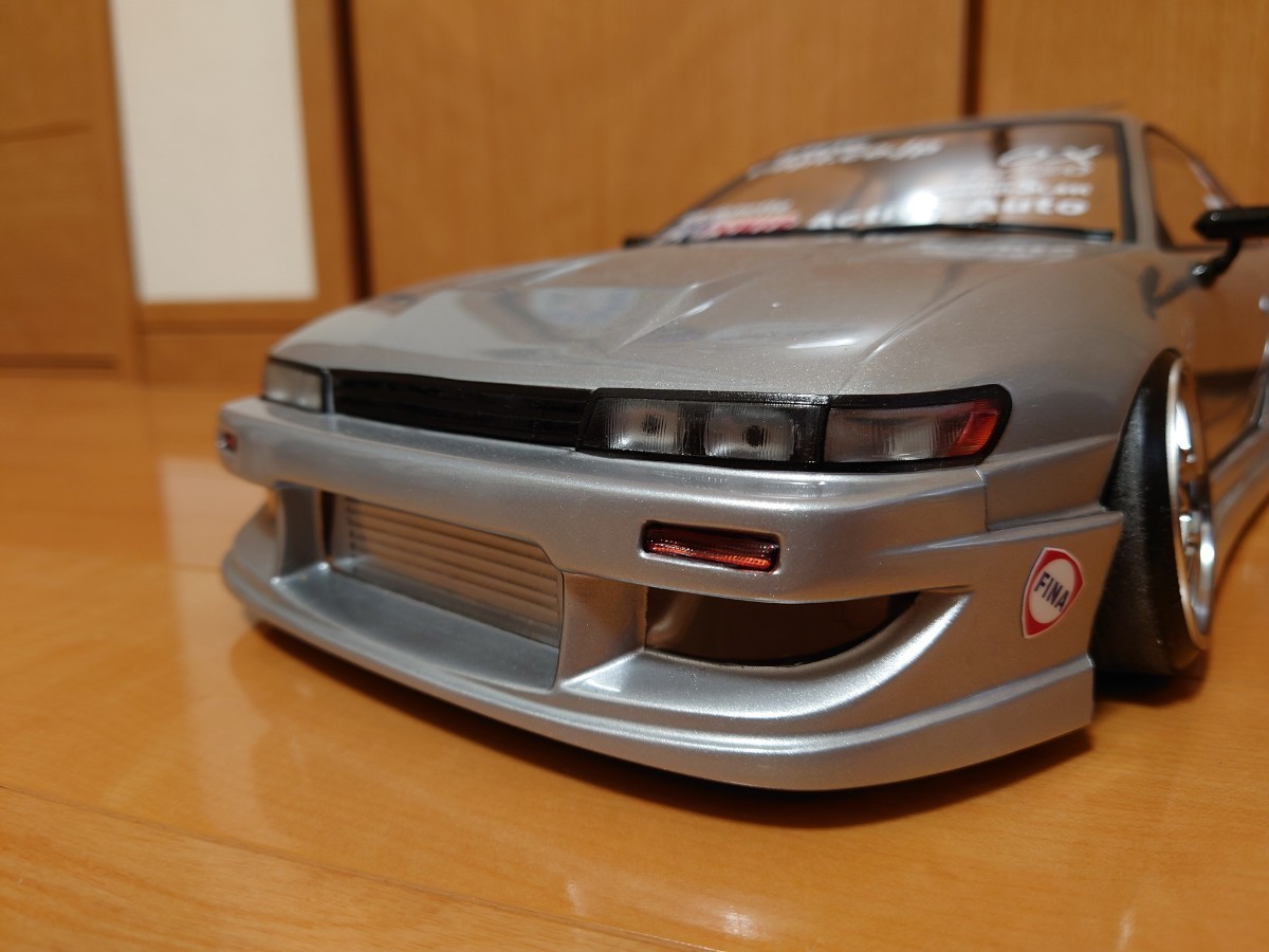 ヨコモ s13 ラジコンボディ 大塚風 まるまファクトリー エアロ