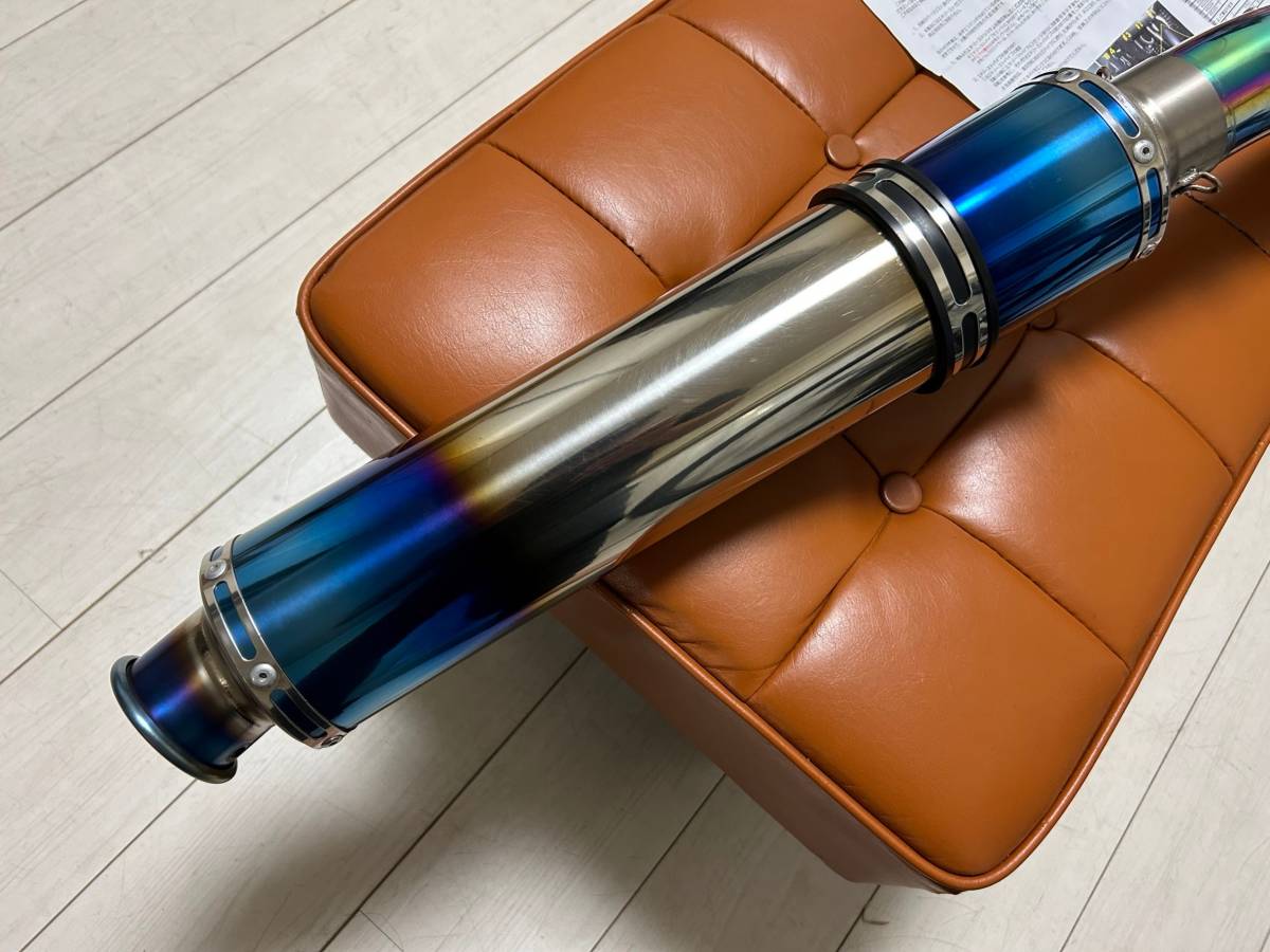 車検非対応　ダエグ用　モトギア　チタンフルエキマフラー 車検非対応ダエグ用モトギアチタンフルエキマフラー
