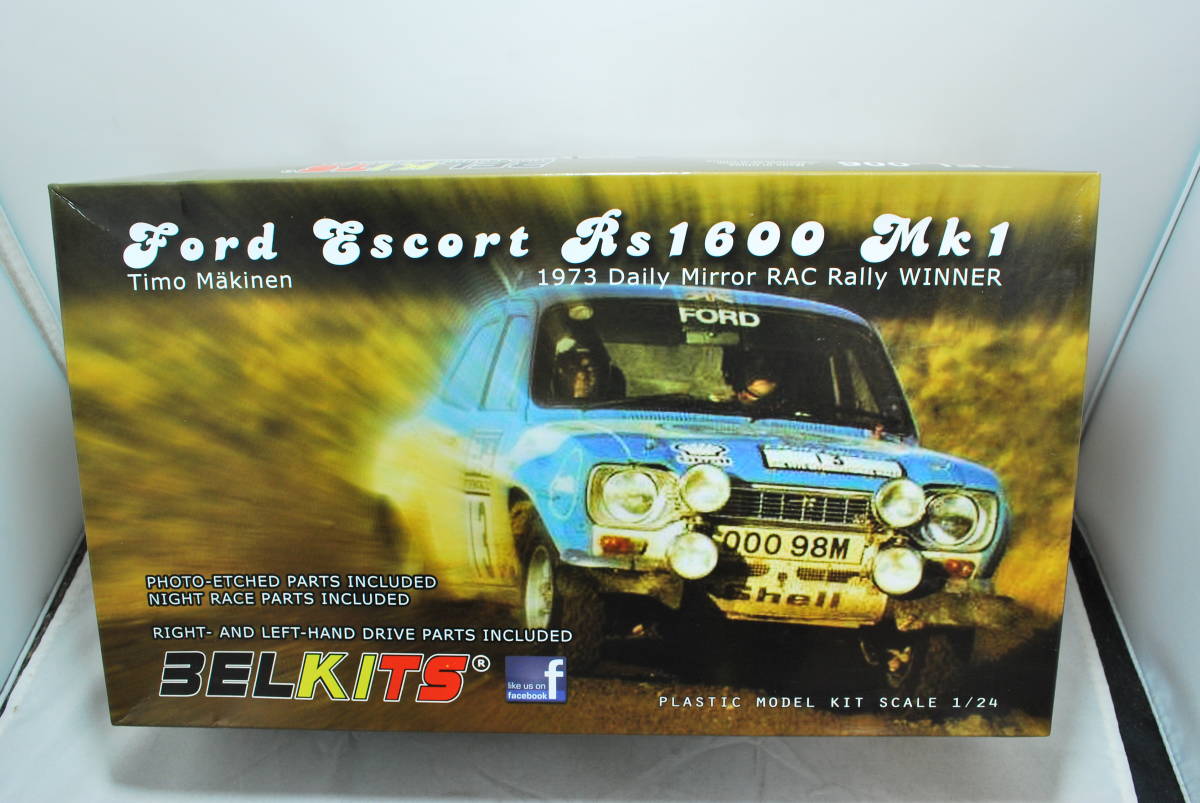 アオシマ1/24ベルキットフォードエスコートRS1600 Mk1テイモマーキネン