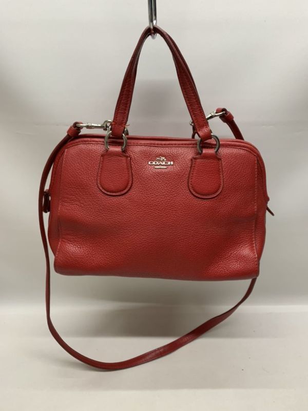 【良品】コーチ COACH 33735 2WAY ハンドバッグ ショルダーバッグ レザー レディース