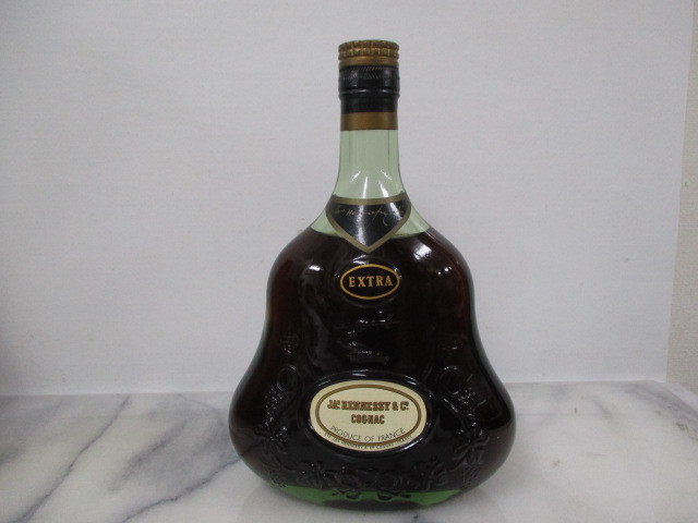 H319 古酒1円～ Hennessy EXTRA ヘネシー エクストラ 金キャップ