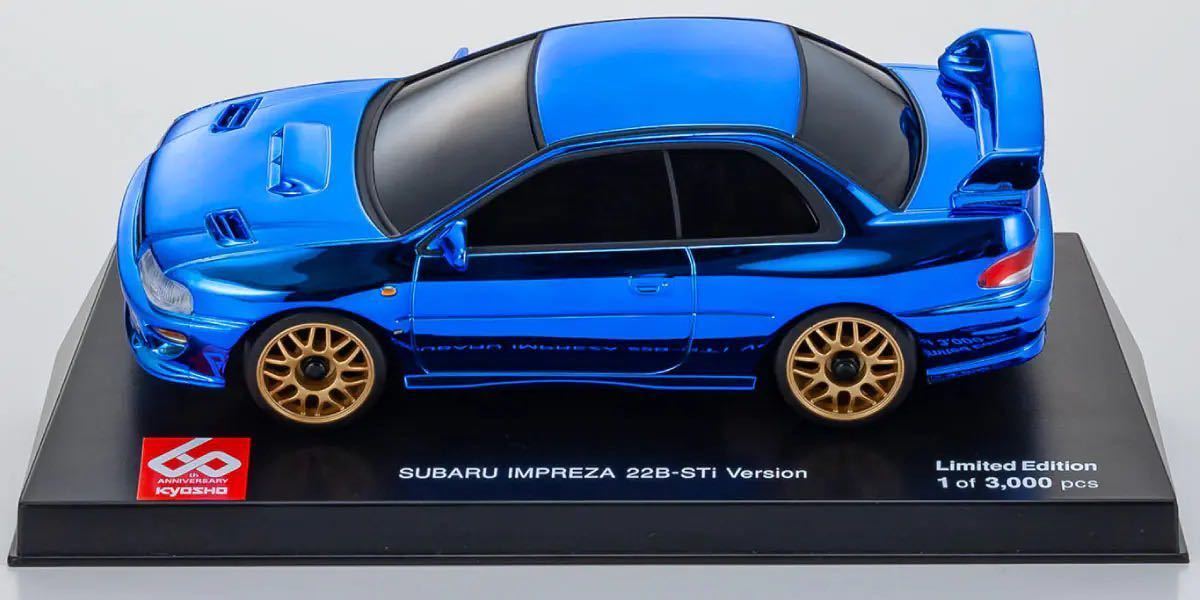 未走行】ミニッツ スバル インプレッサ 22B STi ホワイ オートスケール