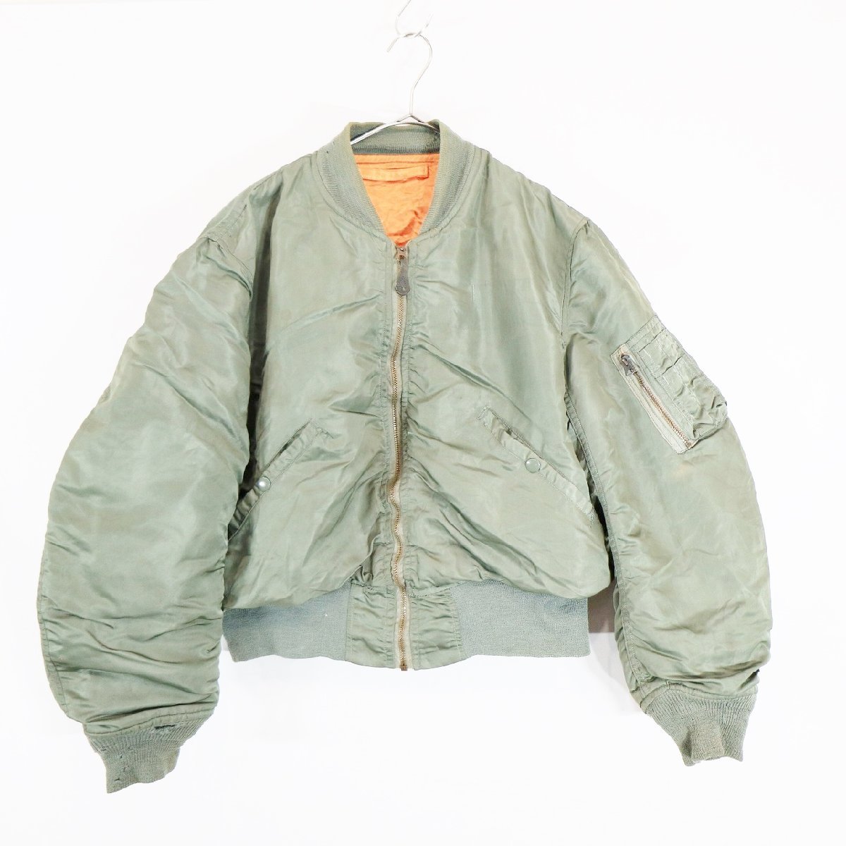 60s 米軍 実物 US.AIR FORCE L-2B フライトジャケット ミリタリー