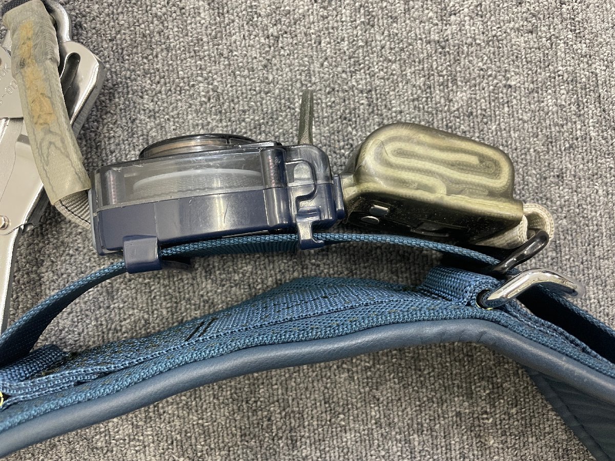 | 藤井電工 ツヨロン ロープ式 1丁掛け 安全帯の通販なら専門店まもる君 【中古/現状/未確認】藤井電工 ツヨロン 安全帯 1本つり・U字つり兼用/墜落制止用器具 DAIKEI HOOK FS-90