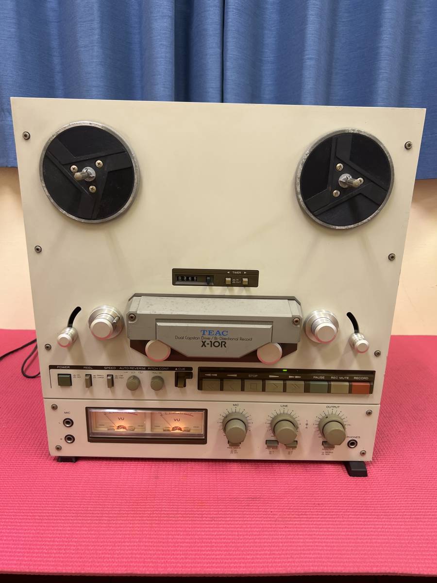 X-10R TEAC Reel Teac to Tape Vintage Recorder オープンリールデッキ