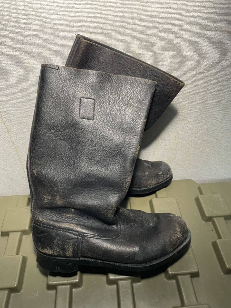 東ドイツ軍　下士官用　野戦ブーツ　国防軍代用　ドイツ軍　ナチス 東ドイツ軍 下士官用 野戦ブーツ 国防軍代用 ドイツ軍 ナチス 東ドイツ