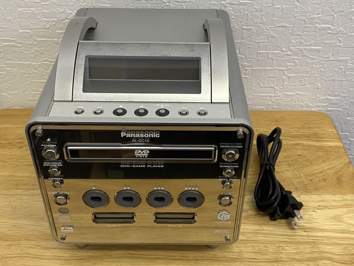 Panasonic DVD/ゲームプレイヤー SL-GC10 通電確認済み パナソニック 