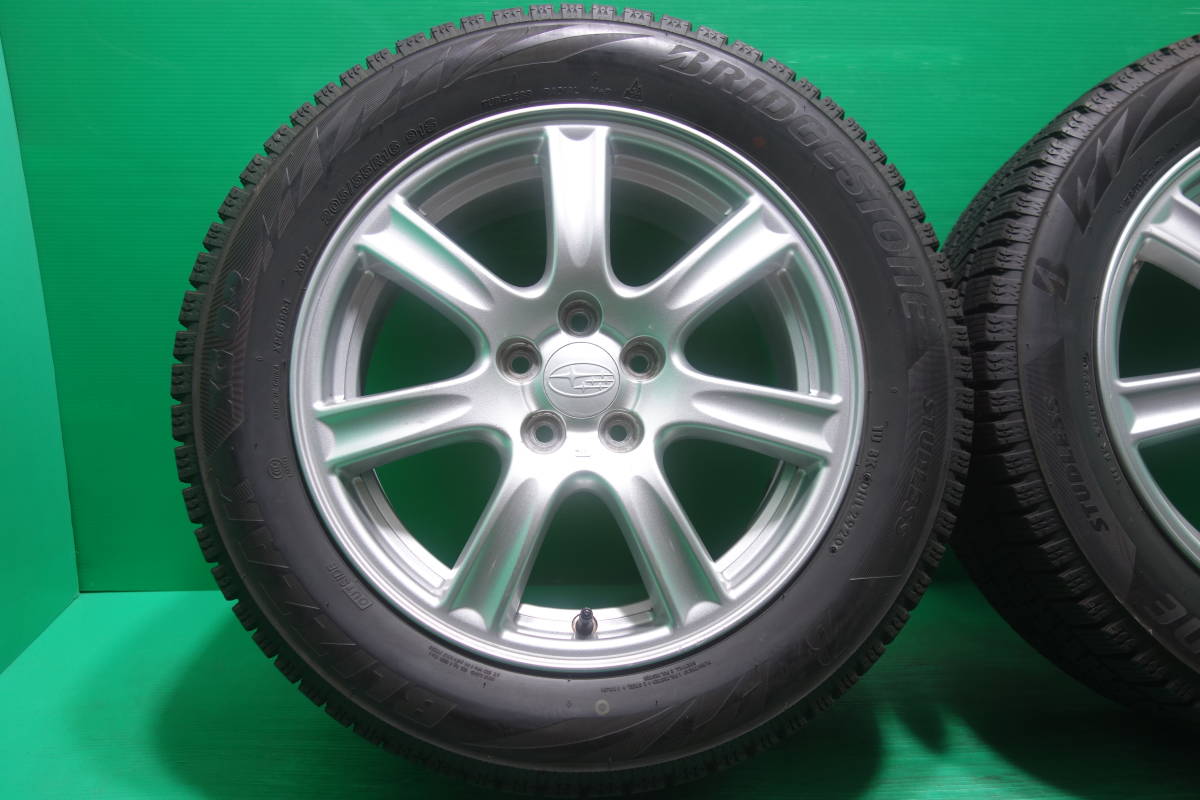 K2404-20 送料無料 205/55R16 スタッドレス 4本セット ブリヂストン