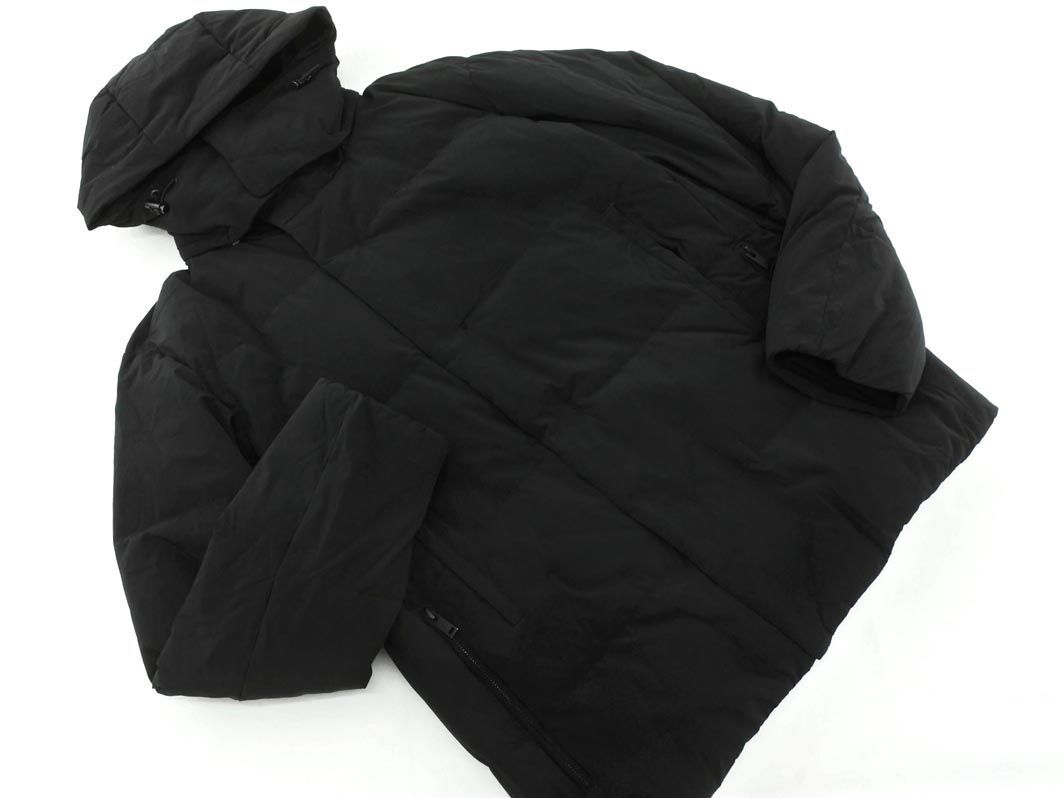 theory セオリー フード 付き ダウン コート sizeS/黒 ◆■ ☆ djb1 メンズ