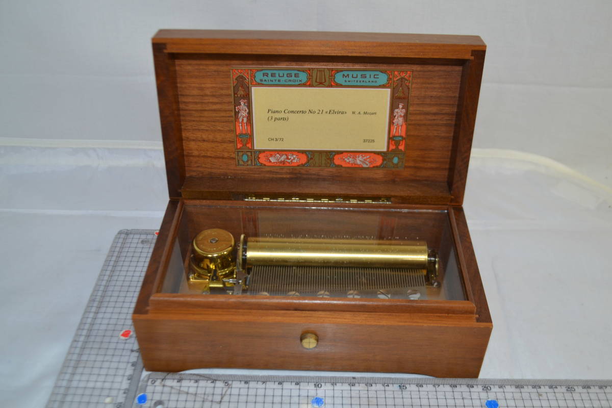 N16)リュージュ REUGE MUSIC ORIGINAL オルゴール CH3/72 37223 72弁 3 