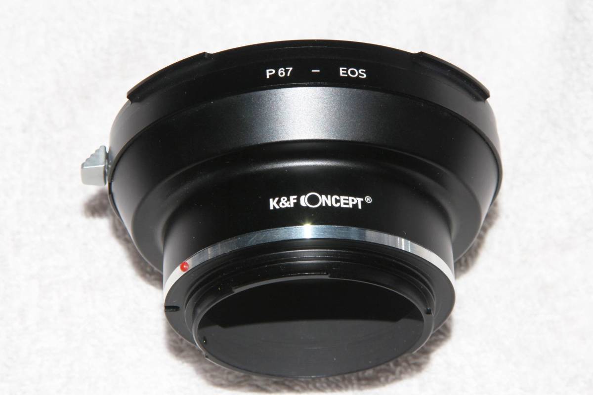 K＆F CONCEPT ペンタックス PENTAX 67 6x7 - キヤノン CANON EOS マウントアダプター