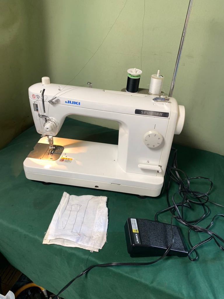 JUKI SPUR 職業用ミシン TL-98H 中古　確認み、えます　状品