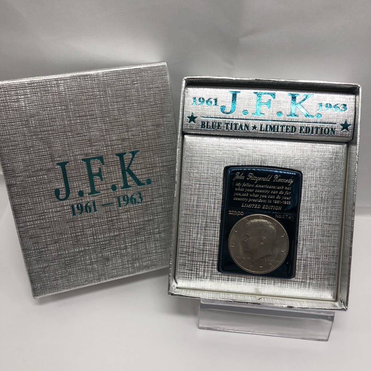 限定品！zippo アメリカ建国200年記念コイン ケネディ ZIPPO 限定5000 JFK ケネディ記念