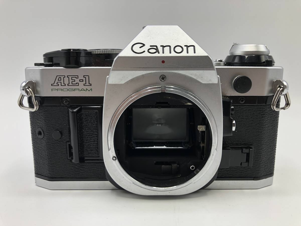 キヤノン AE-1 PROGRAM シルバー FD 50⁄f1.4 SSC 動確 キヤノン AE-1