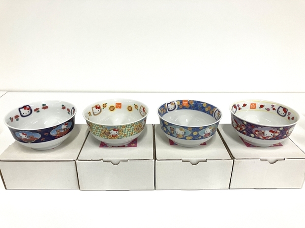 HELLO KITTY ハローキティ ラーメンめぐり 有田焼 食器 12個セット