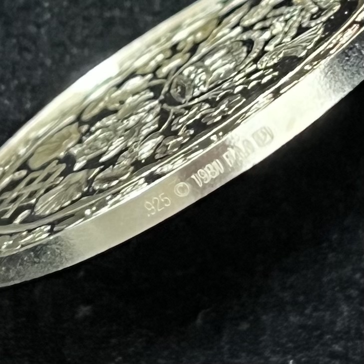 チャールズ皇太子ご成婚記念ペンダント　Silver 925