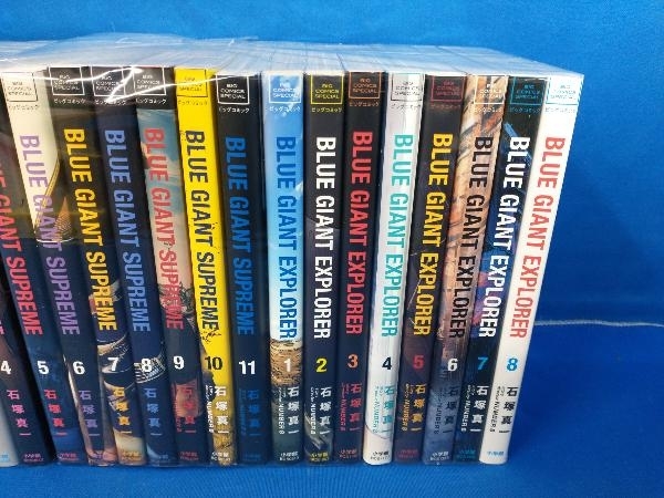 BLUEGIANT、SUPREME、EXPLORER、MOMENTUM全巻セット ブルー