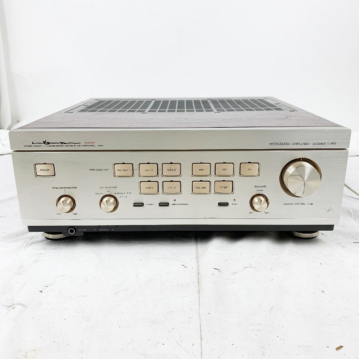 LUXMAN ラックスマン - プリメインアンプ L-507 M-7 パワーアンプ