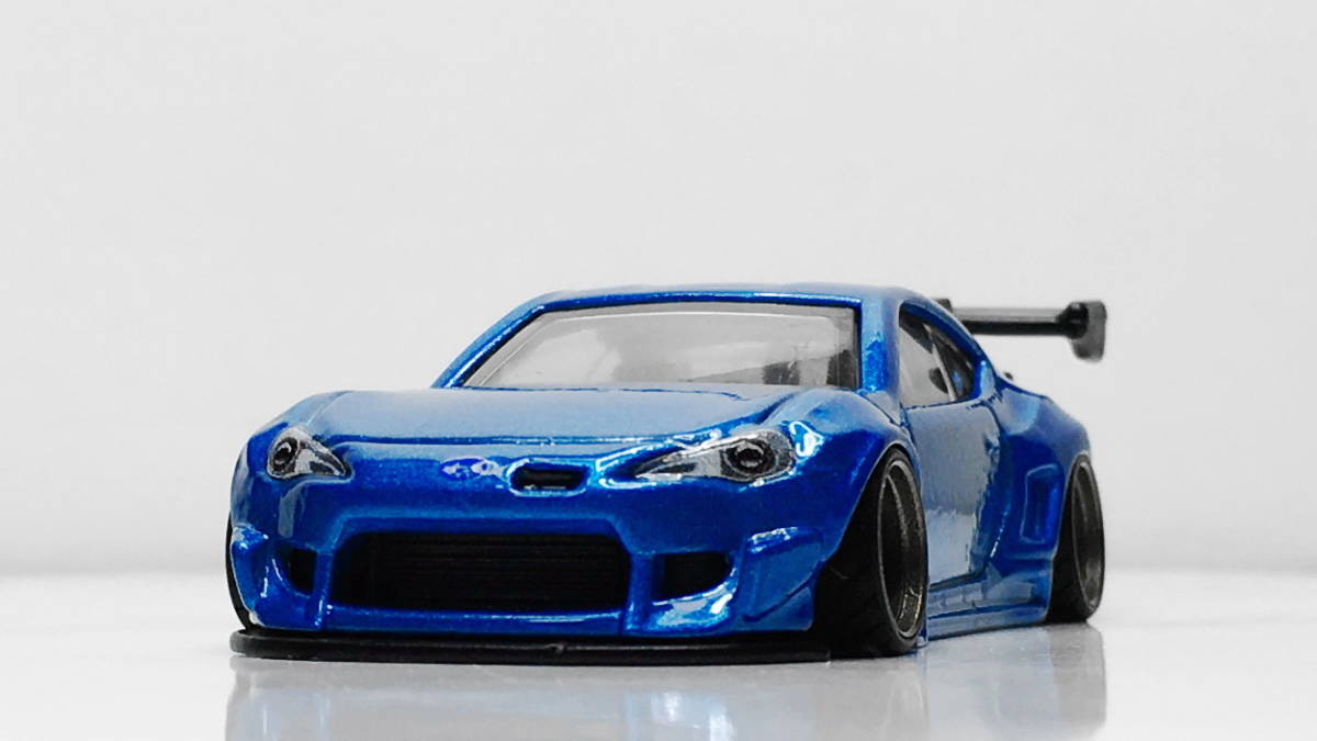 HOTWHEELSホットウィール改PANDEM SUBARU BRZ深リムVolk TE37(乗用車 