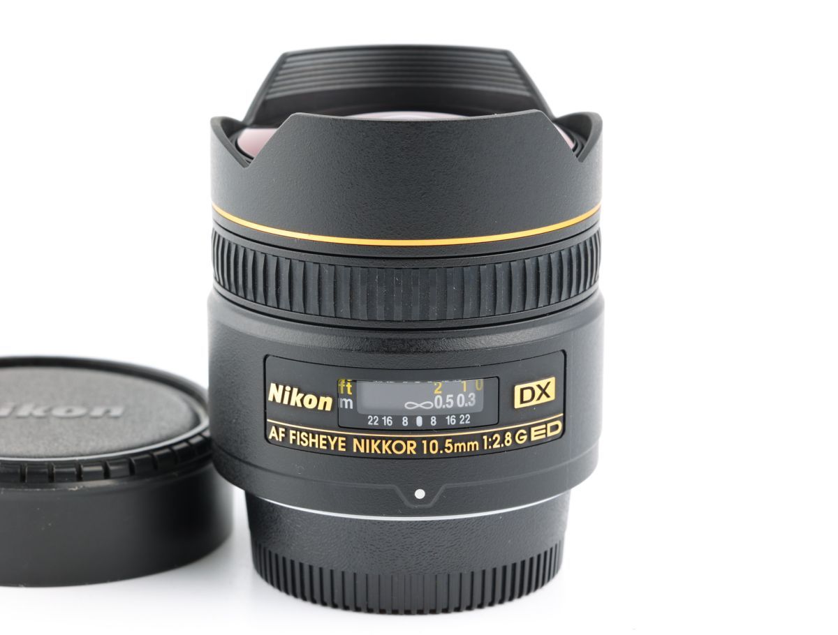 限定SALE，人気 02729cmrk Nikon AF FISHEYE NIKKOR 10.5mm F2.8 G ED DX 単焦点 広角 魚眼レンズ Fマウント(ニコン)｜売買されたオークション情報、yahooの商品情報をアーカイブ公開 - オークファン ニコン