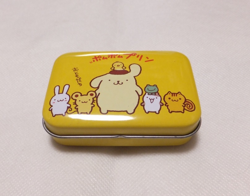 サンリオ ポムポムプリン 空缶 2008年 小物入れ ケース ミニ マフィン