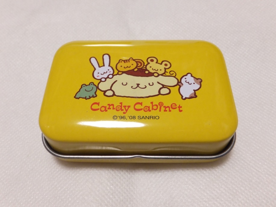 サンリオ ポムポムプリン 空缶 2008年 小物入れ ケース ミニ マフィン