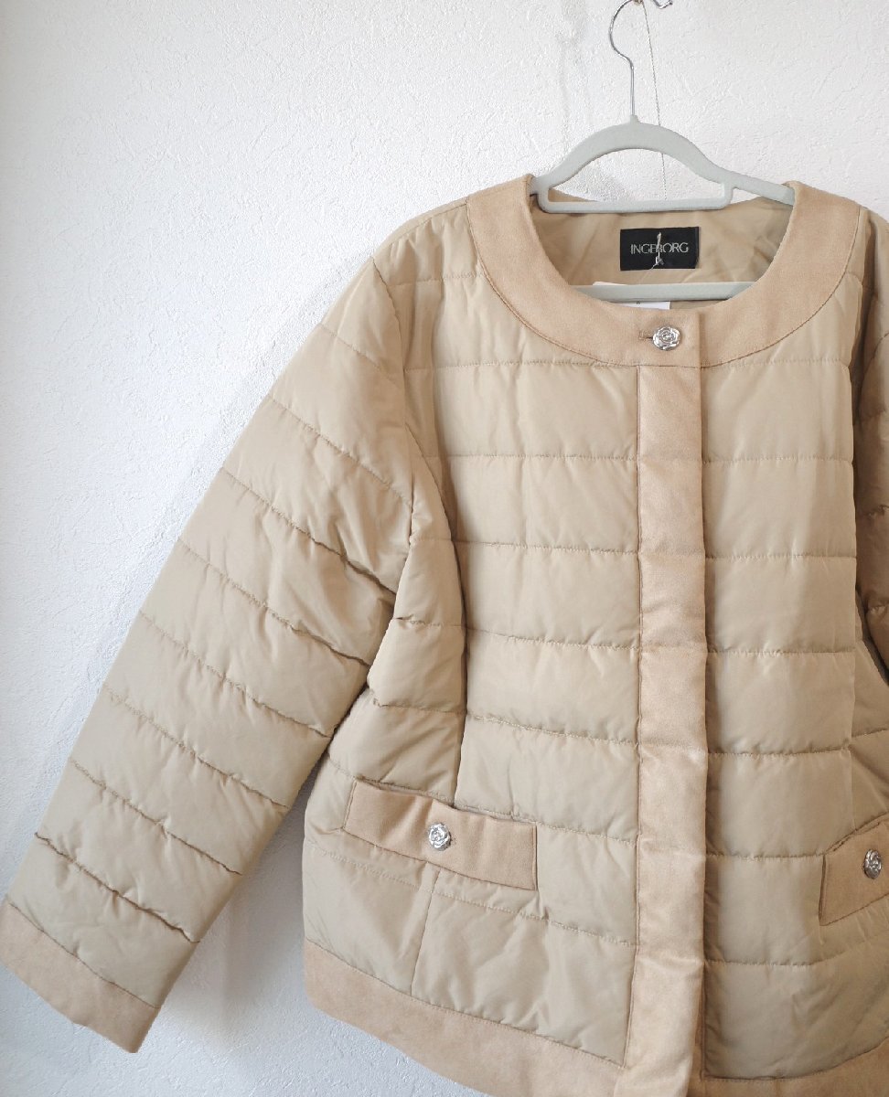 ☆2020年 INGEBORG/インゲボルグ *超高密度タフタノーカラー中綿