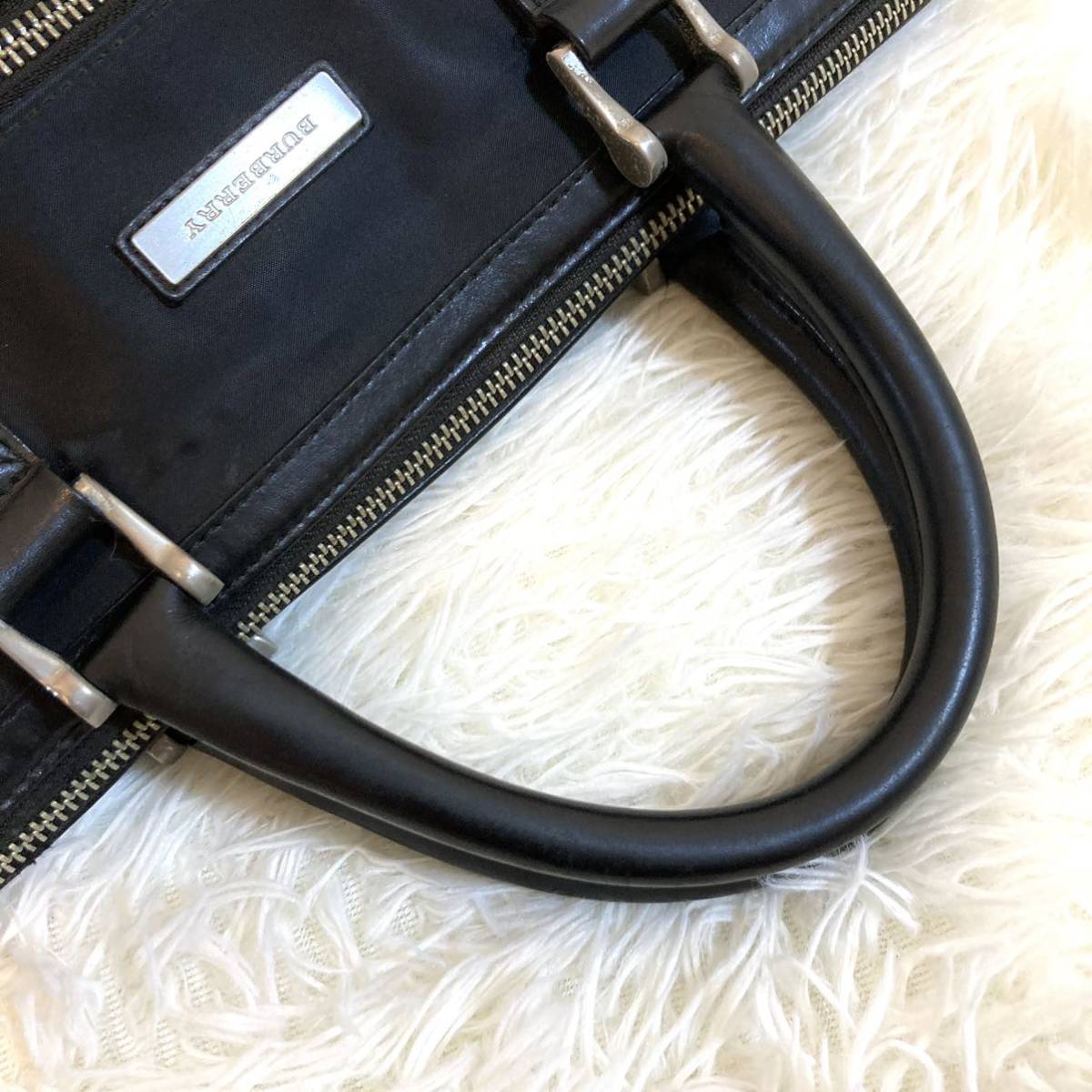 1円 【超人気】 BURBERRY バーバリー ビジネスバッグ ブリーフケース 