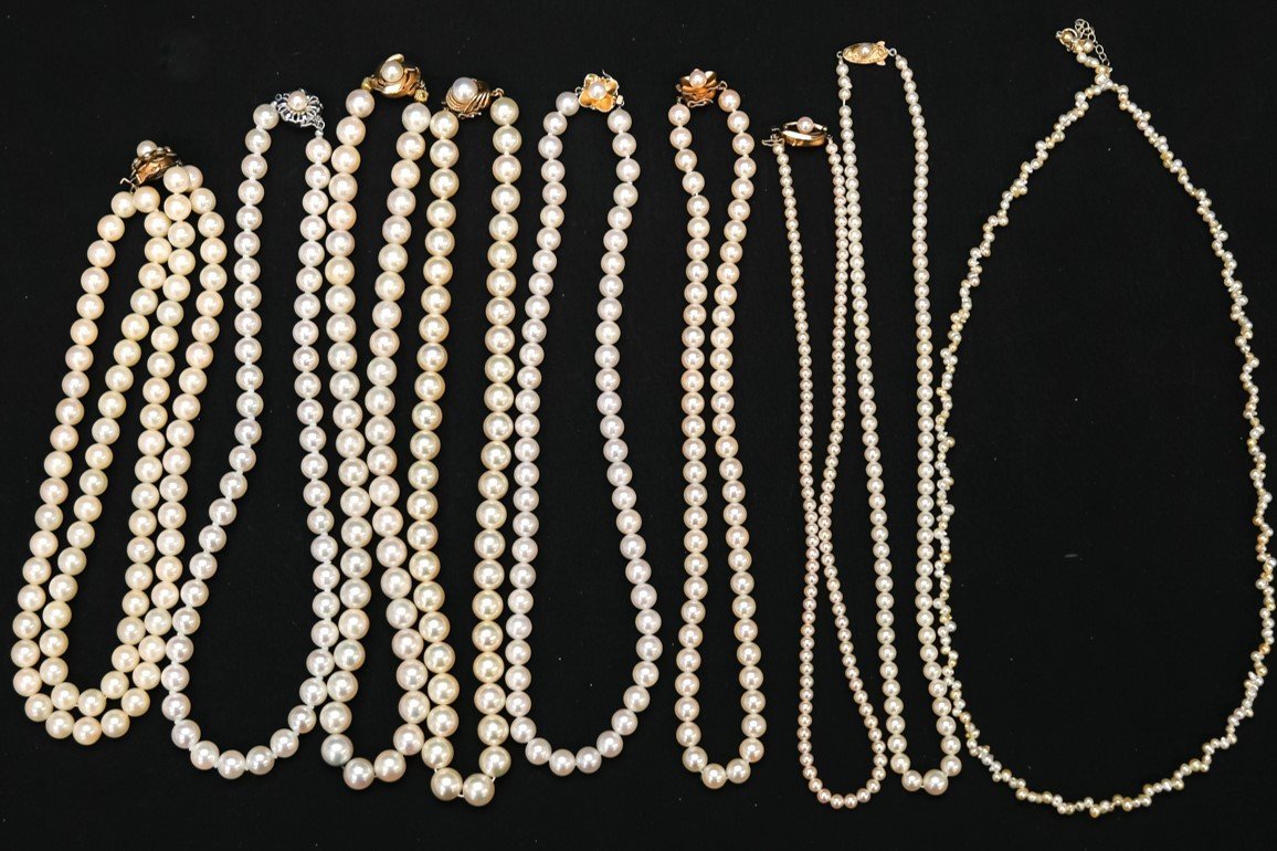 1円～◆おたからや◆L-ac0100 K14刻印あり 真珠ジュエリーおまとめ アクセサリー アコヤ、淡水パール