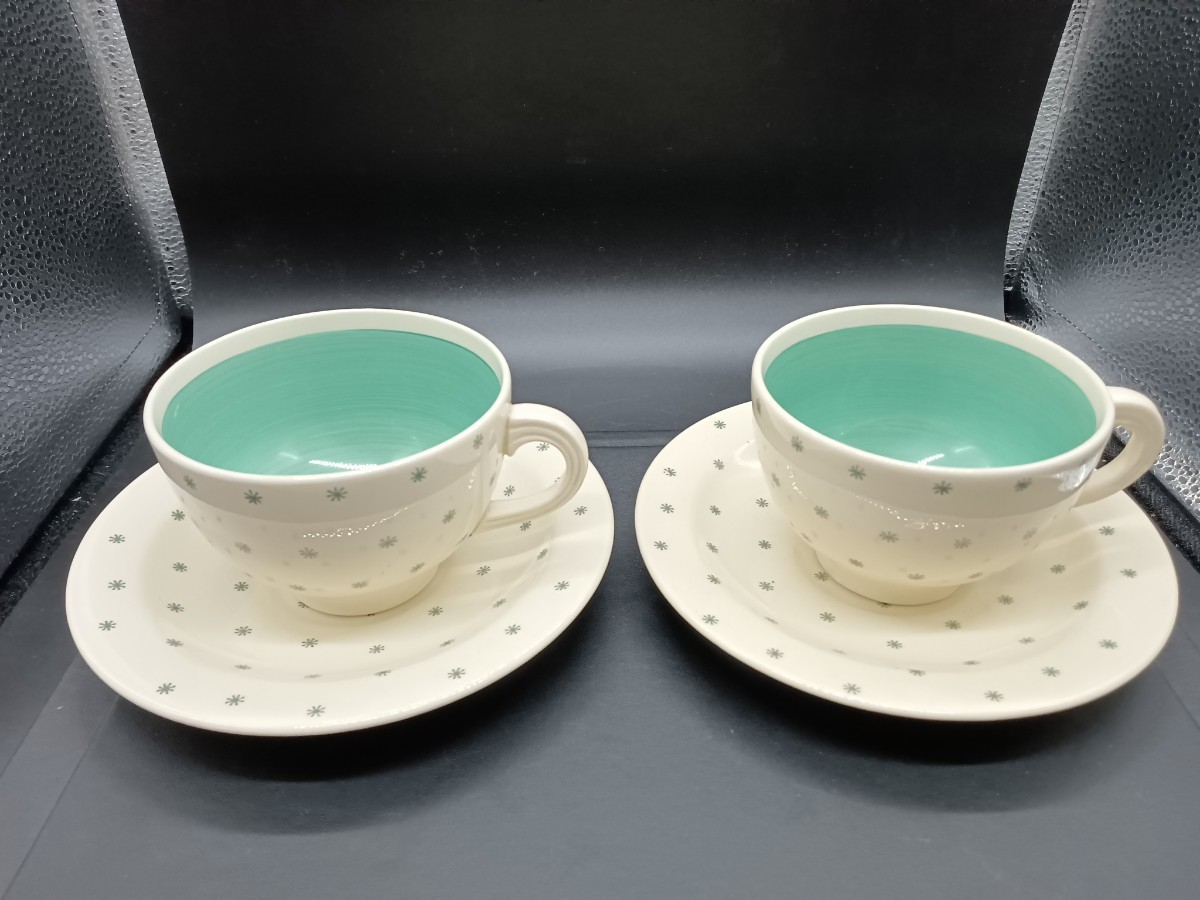 ヴィンテージ品】SUSIE COOPER スージークーパー カップ＆ソーサー2客