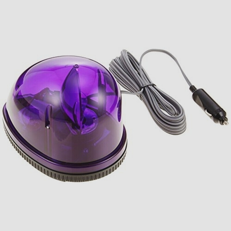 流線型回転灯 KW-12 パトライト DC12V 紫 昼夜間兼用 回転灯 希少