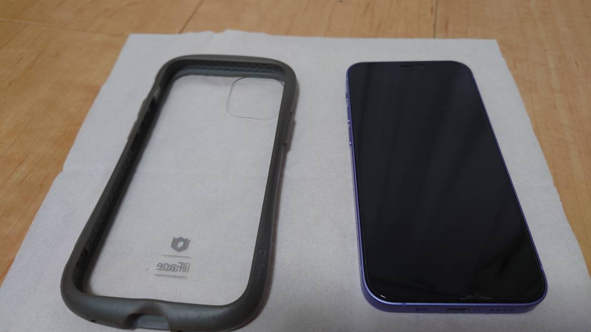 iPhone 12 mini パープル 128GB SIMフリー ※iFaceカバー付き(iPhone 