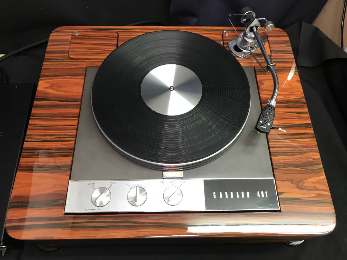 GARRARD(ガラード） ターンテーブル Model 401 + SMEトーンアーム 3009 Series2 Improved_2