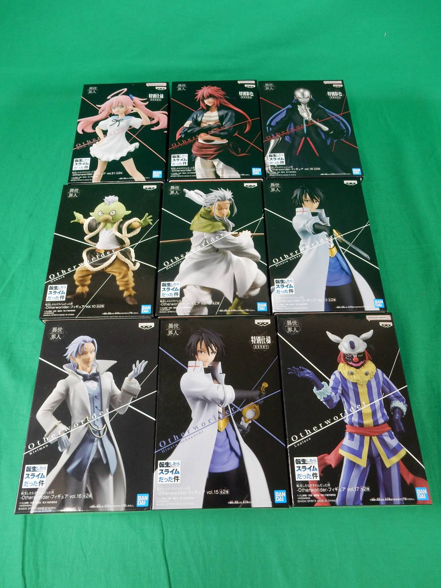 10/A504☆フィギュア 9種セット☆転生したらスライムだった件