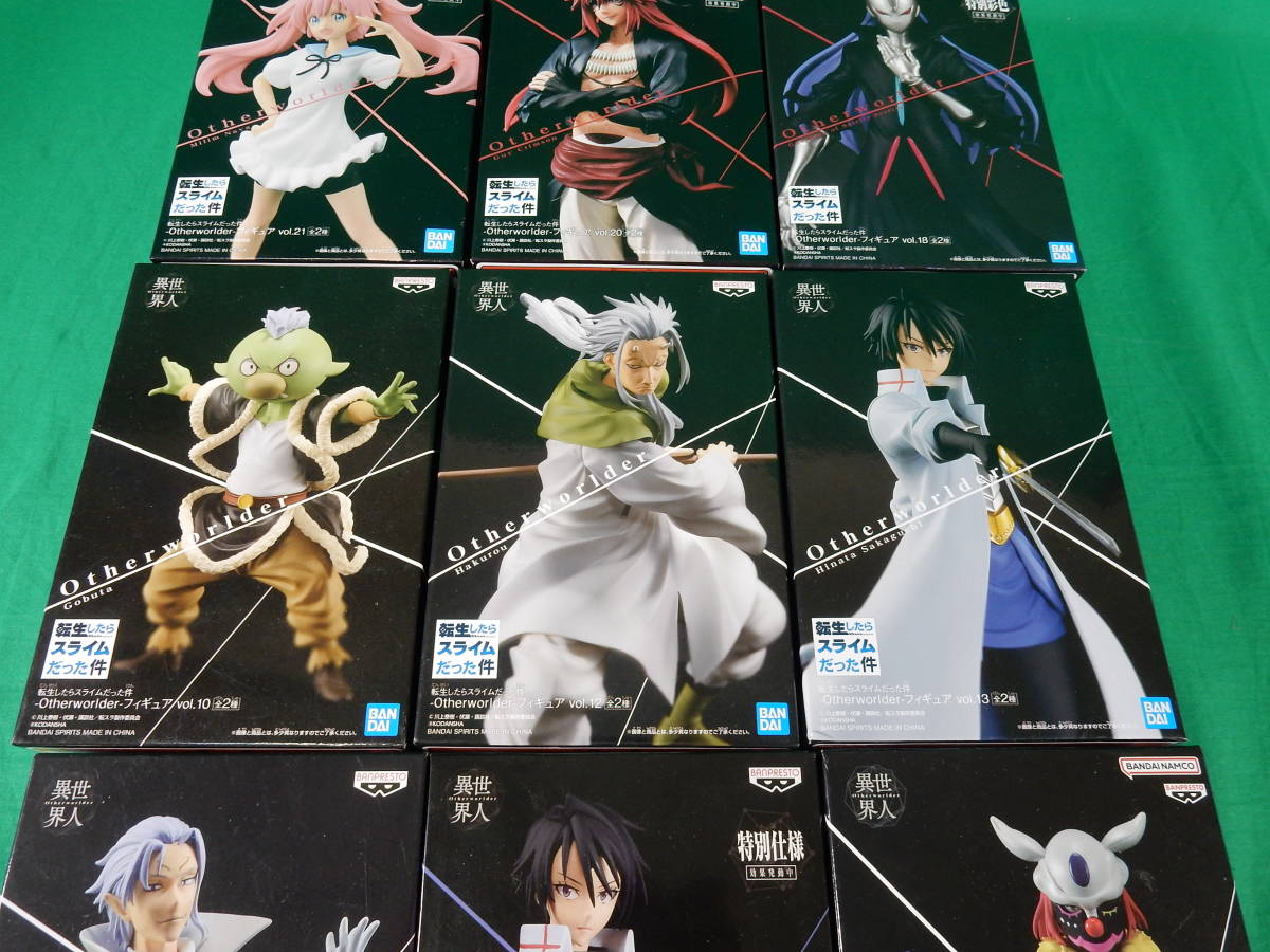 10/A504☆フィギュア 9種セット☆転生したらスライムだった件