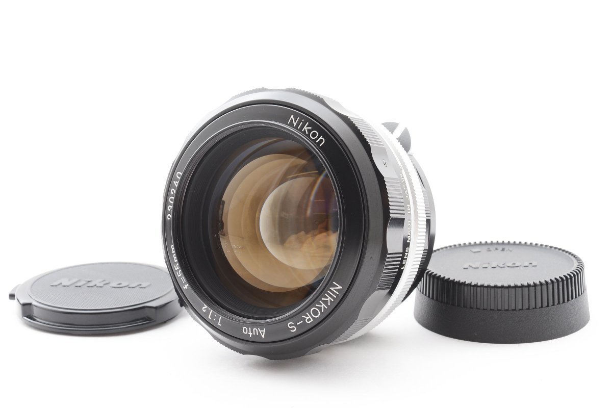 希少 ニコン Nikon Nikkor-S Auto 55mm F1.2 単焦点レンズ