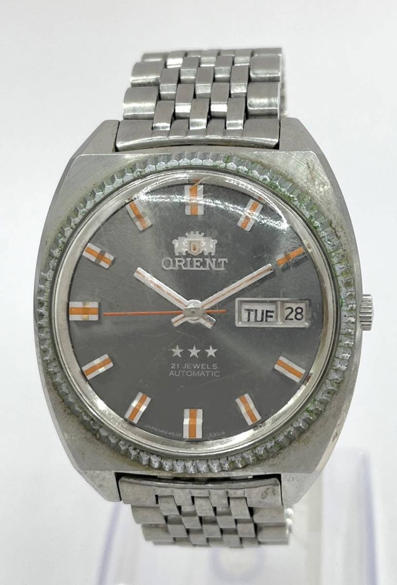 BBAO5022】腕時計 ORIENT オリエント クリスタル デイデイト 22石 F692