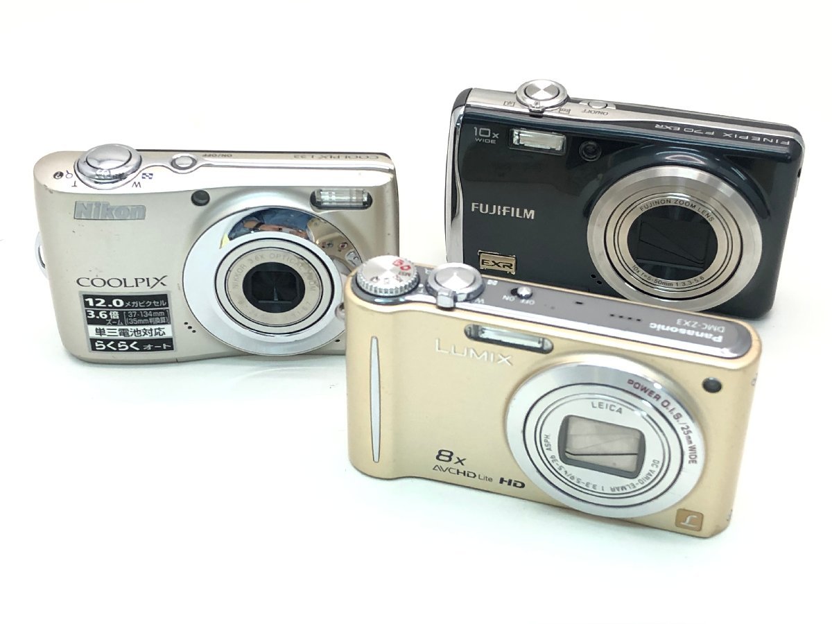 Nikon COOLPIX L22/FUJIFILM F70EXR/Panasonic LUMIX DMC-ZX3 デジタル 
