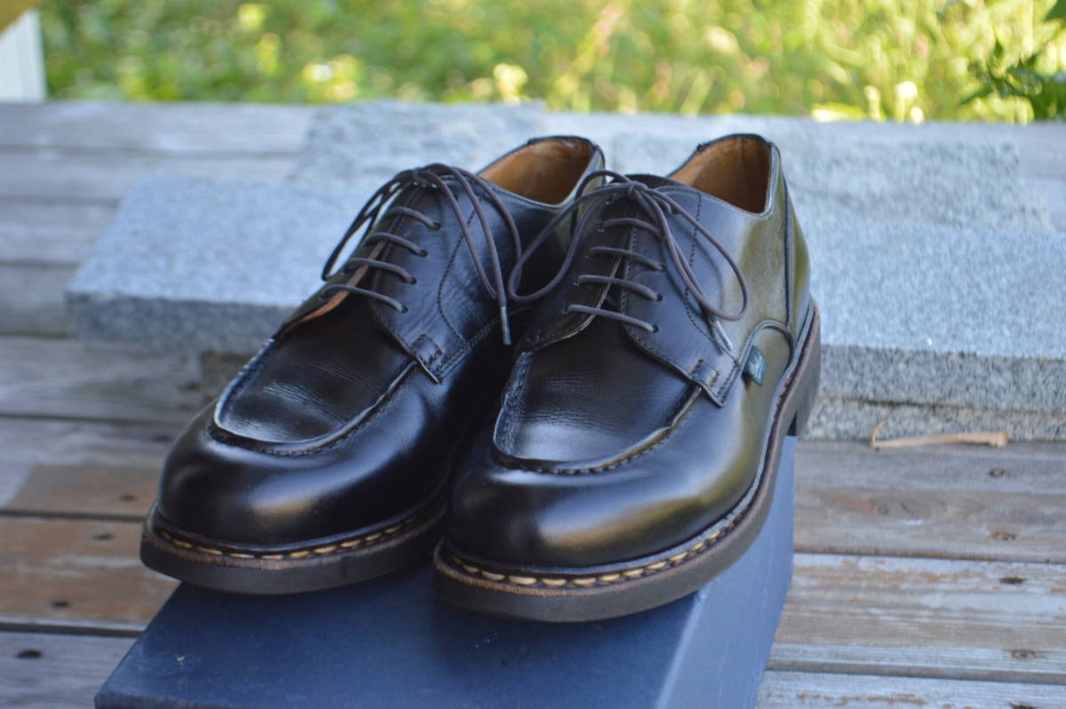 シャンボード パラブーツ CHAMBORD 黒 Paraboot 7.5の通販 PARABOOT U 
