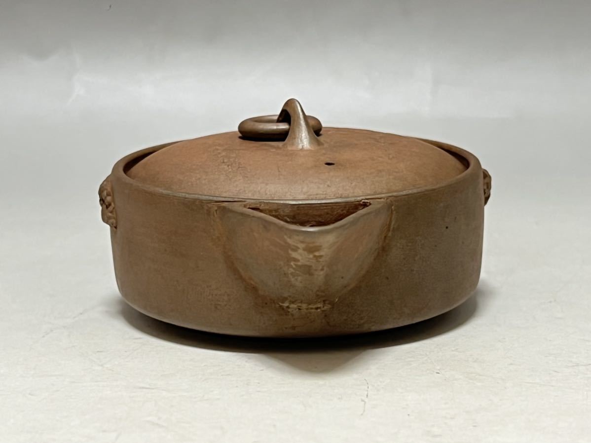 温故焼　石仙造　宝瓶　急須　煎茶道具 煎茶道具 温故焼 宝瓶 急須 獅子 陶芸 備前 【公式通販】