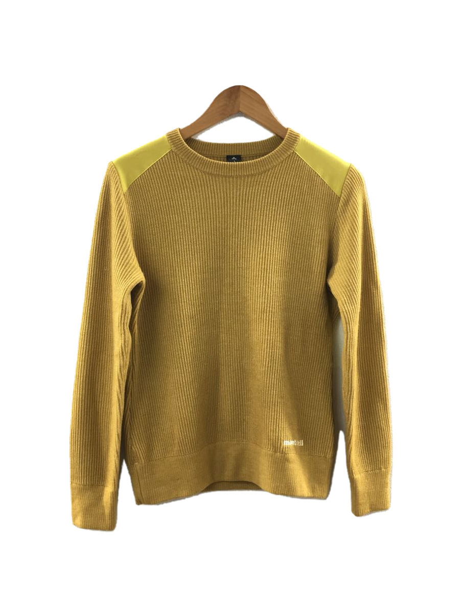 mont-bell◆ミッテルレギセーター/セーター(厚手)/L/ウール/イエロー/1106638
